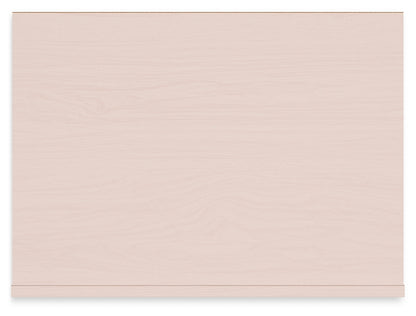 Wistenpine Full Upholstered Panel Headboard with Mirrored Dresser, Chest and Nightstand