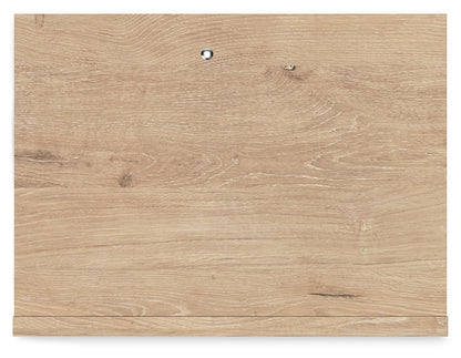 Cielden King Panel Bed with Mirrored Dresser, Chest and Nightstand