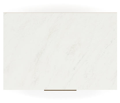 Cadmori Queen Upholstered Bed with Mirrored Dresser, Chest and Nightstand