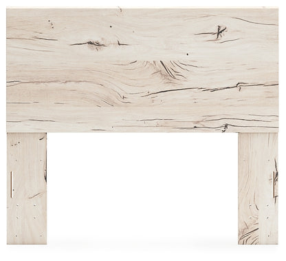 Lawroy Full Panel Headboard with Mirrored Dresser and Nightstand