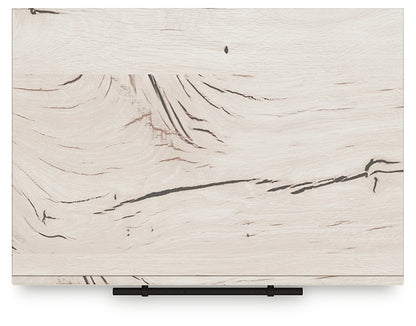 Lawroy Queen Panel Headboard with Mirrored Dresser, Chest and Nightstand