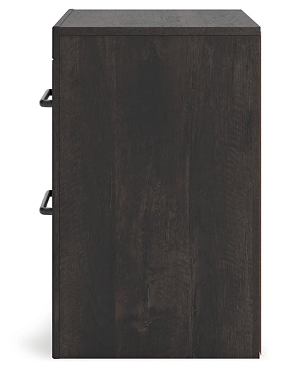 Hollivern Twin Panel Bed with Storage with Mirrored Dresser and Nightstand