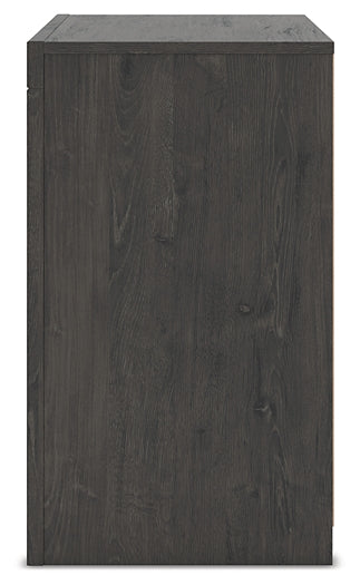 Queen Panel Bed with Mirrored Dresser, Chest and Nightstand