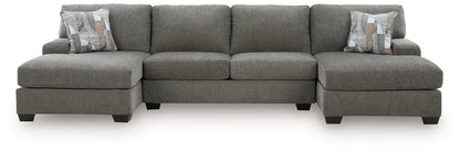 Newellen 3-Piece Sectional with Double Chaise