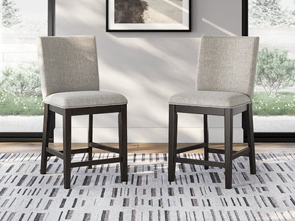 Neymorton Upholstered Barstool (2/CN)