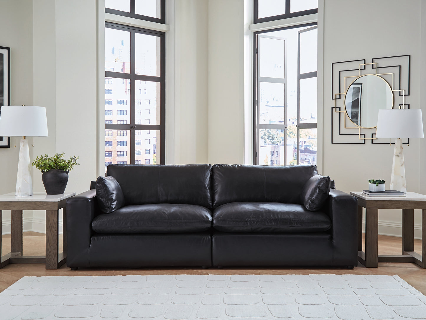 Emilia 2-Piece Sectional Loveseat