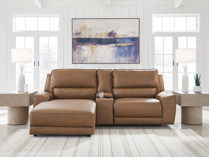 DeepWakes 3-Piece Power Reclining Sectional with Chaise