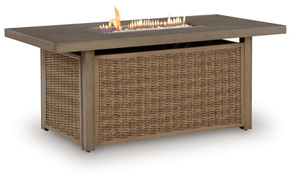 Laguna Heights Rectangular Fire Pit Table