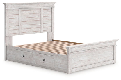 Makidern Queen Panel Storage Bed