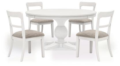 Greddinton Dining Table and 4 Chairs